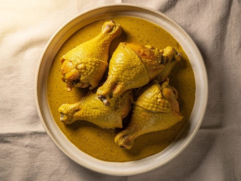Pollo en Mole Amarillo (kylling i gul molesauce) Pollo en Mole Amarillo (kylling i gul molesauce)