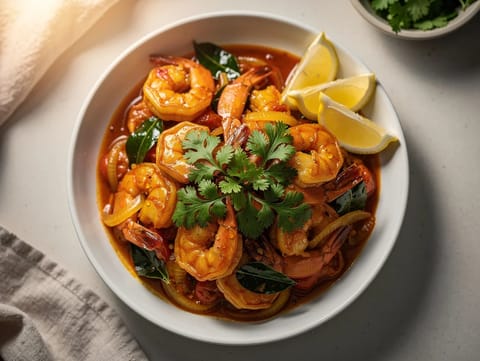 Rejemasala med karryblade