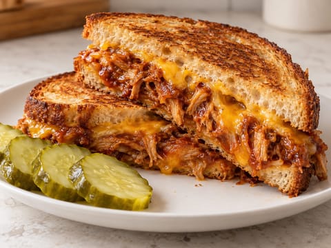 Pulled Pork Grilled Cheese Pulled Pork Grilled Cheese