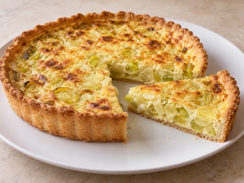 Quiche aux Poireaux (quiche francese ai porri) Quiche aux Poireaux (quiche francese ai porri)