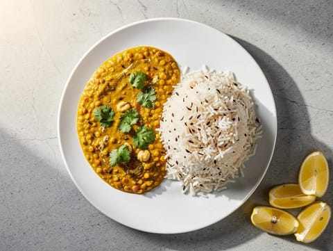 Dal Tadka rapid cu orez jeera Dal Tadka rapid cu orez jeera