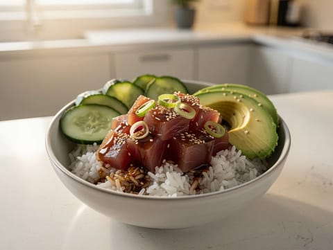 Hurtig poke bowl