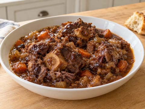 Rabo de Toro Estofado (braiseret oksehalestuvning) Rabo de Toro Estofado (braiseret oksehalestuvning)