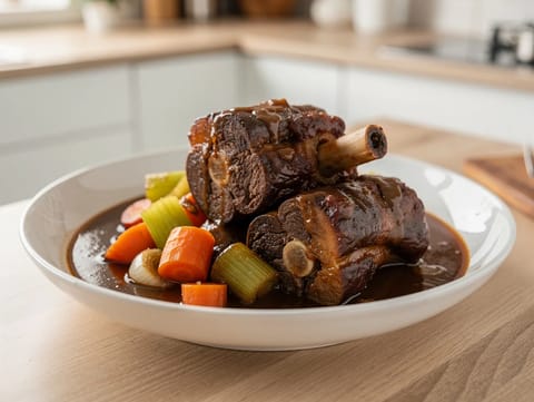 Rabo de Toro Estofado (tocană de coadă de vită înăbușită) Rabo de Toro Estofado (tocană de coadă de vită înăbușită)