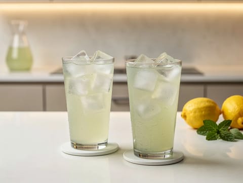 Limonada de menta