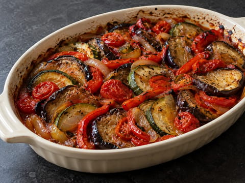 Ratatouille au Four (sütőben sült zöldségek) Ratatouille au Four (sütőben sült zöldségek)