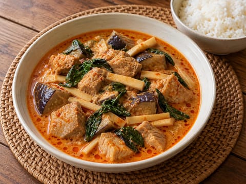Thajské červené kari (Gaeng Phet) Thajské červené kari (Gaeng Phet)
