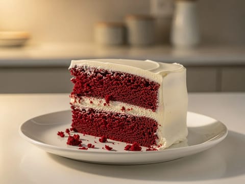 Red Velvet Cake with Cream Cheese Frosting