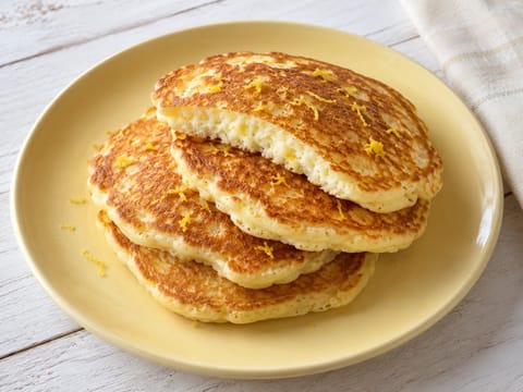 Ricottalı Limonlu Pankek Ricottalı Limonlu Pankek