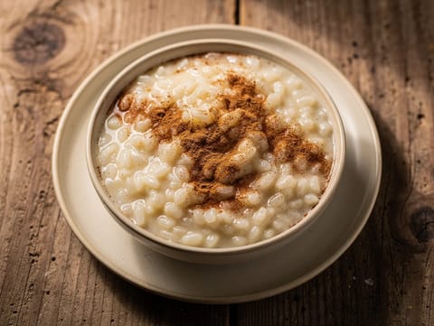 Rijstepap met Kaneel (riz au lait néerlandais à la cannelle)