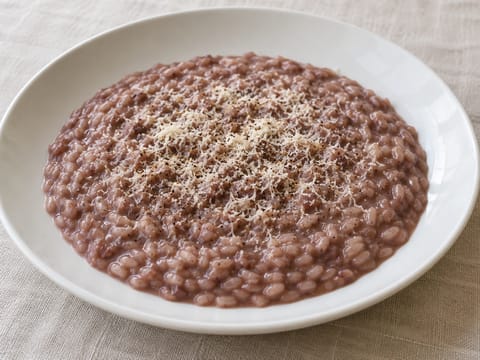 Risotto al Barolo (risotto au vin rouge Barolo) Risotto al Barolo (risotto au vin rouge Barolo)