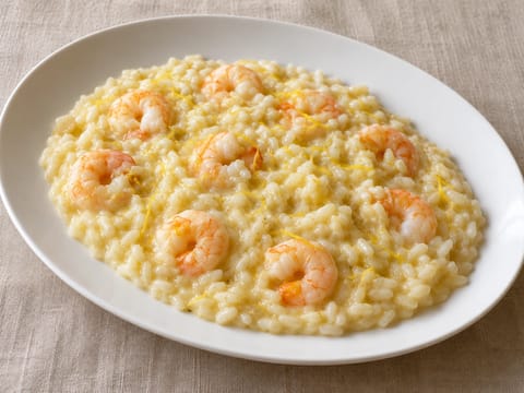 Risotto al Limone e Gamberi (risotto al limone e gamberi) Risotto al Limone e Gamberi (risotto al limone e gamberi)