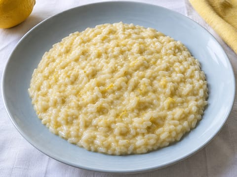 Risotto al Limone (krémes citromos rizottó)
