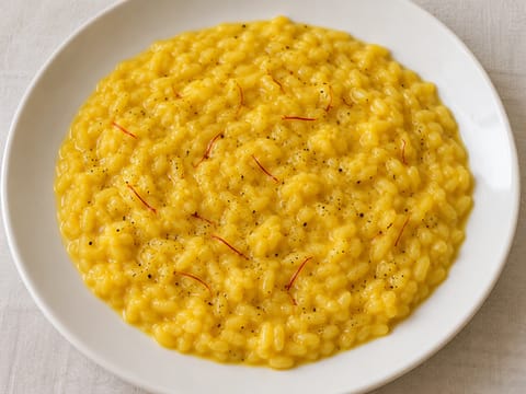 Risotto alla Milanese (sáfrányos rizottó) Risotto alla Milanese (sáfrányos rizottó)