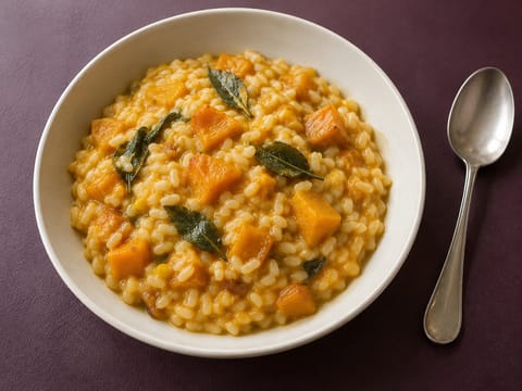 Risotto alla Zucca (risotto italian cu dovleac)