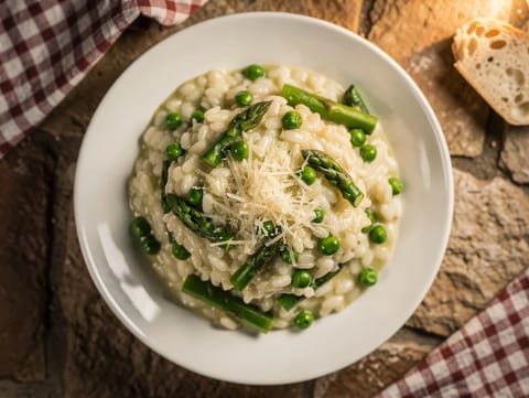 Risotto Leggero alle Verdure (risotto ligero de verduras) Risotto Leggero alle Verdure (risotto ligero de verduras)