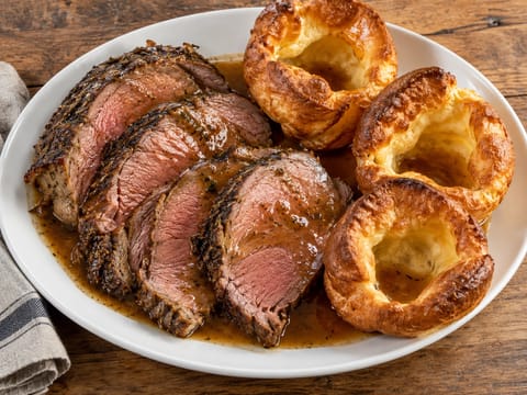 Yorkshire Pudding ile Roast Beef Yorkshire Pudding ile Roast Beef