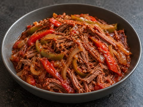 Ropa Vieja (ragoût de bœuf effiloché) Ropa Vieja (ragoût de bœuf effiloché)