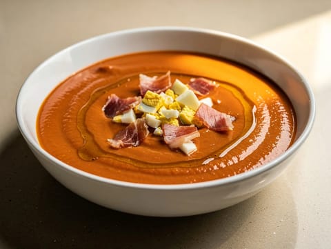 Salmorejo (Tjock tomat- och brödsoppa)