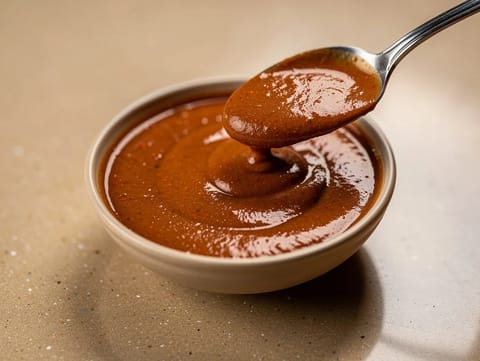 Salsa de cacahuete satay al estilo tailandés