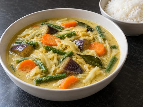 Sayur Lodeh (Gemüse-Eintopf mit Kokosmilch) Sayur Lodeh (Gemüse-Eintopf mit Kokosmilch)