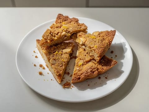 Sbrisolona (Mantuai morzsálódós mandulatorta)
