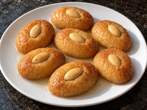 Şekerpare (Limon Şerbetli Türk İrmik Kurabiyeleri) Şekerpare (Limon Şerbetli Türk İrmik Kurabiyeleri)