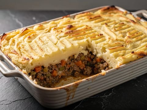Scottish Shepherd’s Pie (Κιμάς αρνιού με πουρέ πατάτας στο φούρνο) Scottish Shepherd’s Pie (Κιμάς αρνιού με πουρέ πατάτας στο φούρνο)