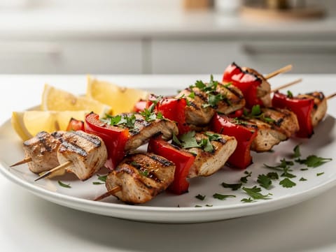 Shish Tawook (Sarımsaklı Limonlu Tavuk Şiş) Shish Tawook (Sarımsaklı Limonlu Tavuk Şiş)