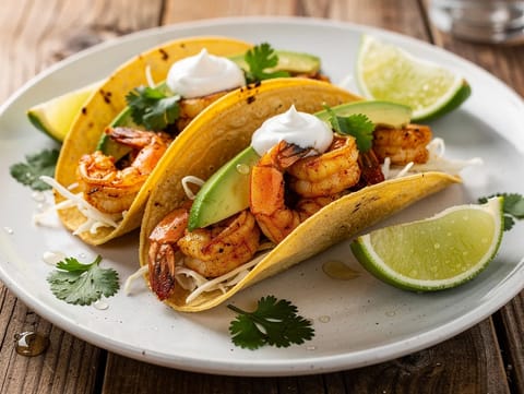 Garnelen-Tacos