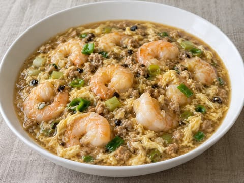 Shrimp with Lobster Sauce (gamberi cantonese in salsa saporita) Shrimp with Lobster Sauce (gamberi cantonese in salsa saporita)
