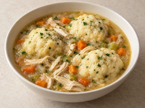Slow cooker-kylling og dumplings Slow cooker-kylling og dumplings