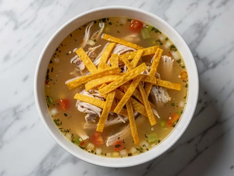 Sopa de Lima (Yucatán-Limetten-Hühnersuppe)