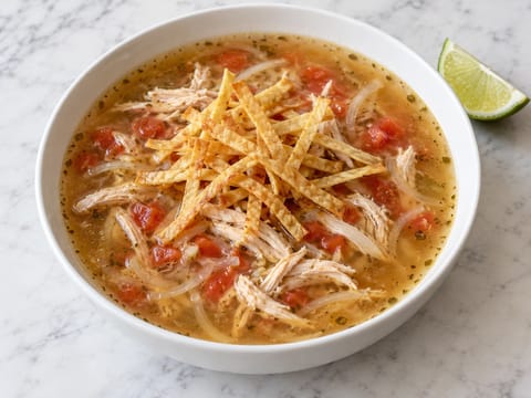 Sopa de Lima (yucatáni lime-os csirkeleves) Sopa de Lima (yucatáni lime-os csirkeleves)