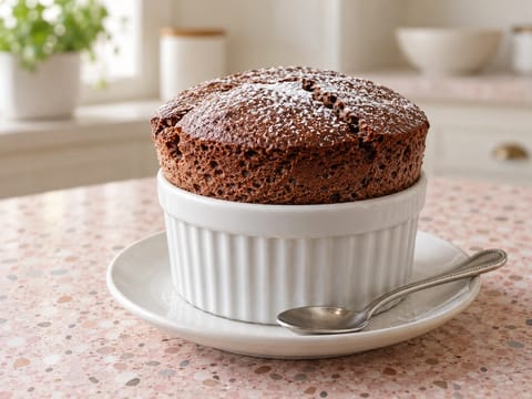 Soufflé au Chocolat (γαλλικό σουφλέ σοκολάτας) Soufflé au Chocolat (γαλλικό σουφλέ σοκολάτας)