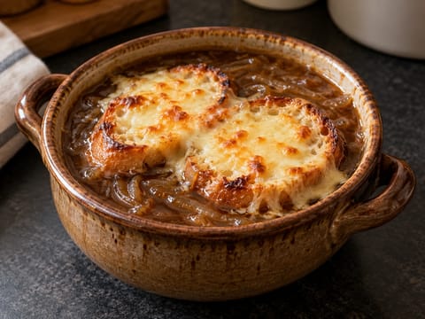 Soupe à l’Oignon (francouzská cibulačka) Soupe à l’Oignon (francouzská cibulačka)