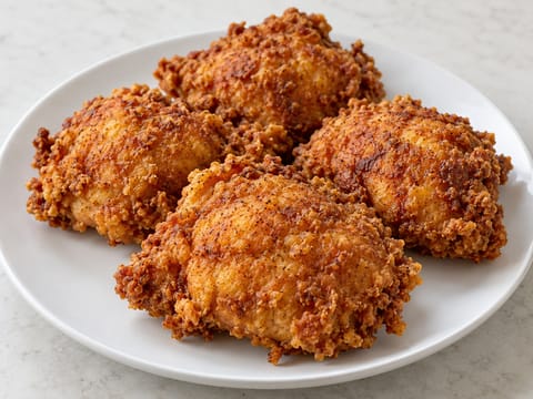 Pollo fritto del Sud con salamoia al latticello Pollo fritto del Sud con salamoia al latticello