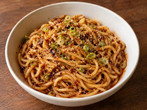 Pittige chili-olienoodles