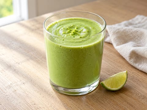 Ispanaklı Avokadolu Lime’lı Smoothie Ispanaklı Avokadolu Lime’lı Smoothie