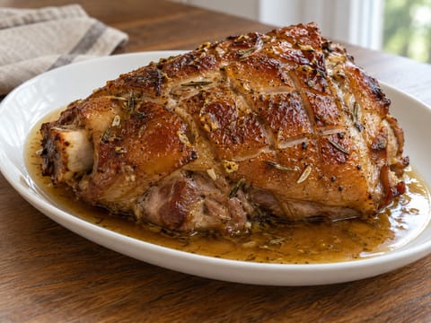 Stinco di Maiale al Forno (arrosto a bassa temperatura)