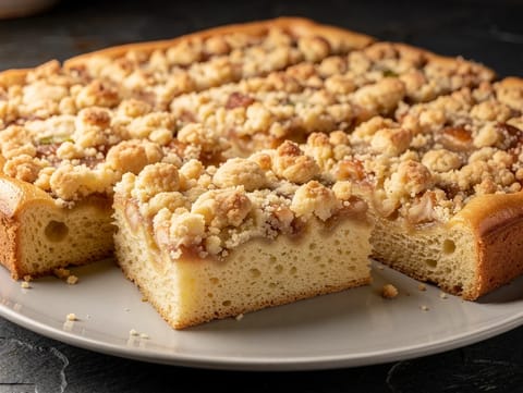 Streuselkuchen (német kelt morzsasütemény) Streuselkuchen (német kelt morzsasütemény)