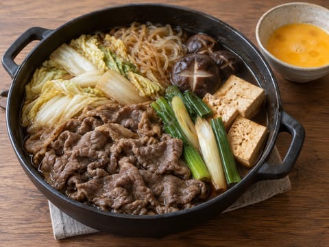 Sukiyaki (Japanese Beef Hot Pot)