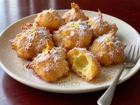 Suspiros de Monja (beignets « soupirs de nonne ») Suspiros de Monja (beignets « soupirs de nonne »)