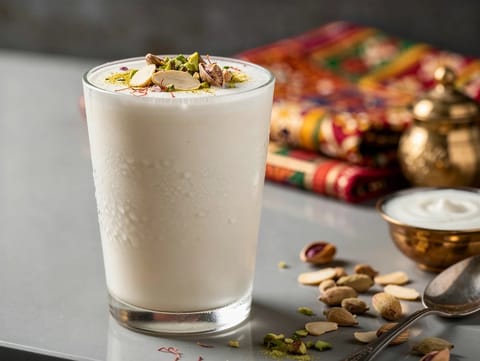 Sweet Lassi (bevanda indiana allo yogurt) Sweet Lassi (bevanda indiana allo yogurt)