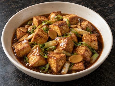 Sweet Soy Braised Tofu (Hong Shao Tofu) Sweet Soy Braised Tofu (Hong Shao Tofu)