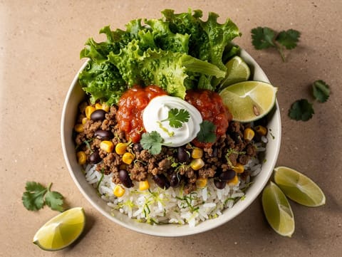Modern taco tál
