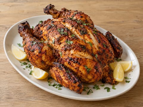 Tandoori-helstegt kylling
