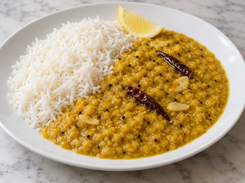 Tarka Dal con riso basmati Tarka Dal con riso basmati