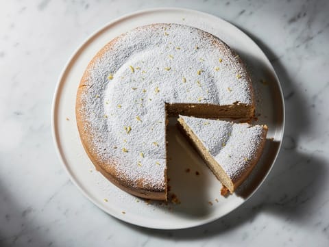 Tarta de Santiago (spansk mandelkake)