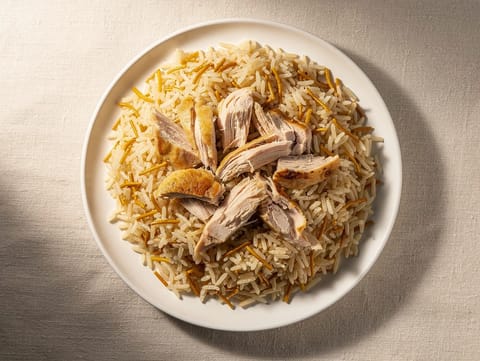 Tavuklu Pilav (Türk usulü tavuklu pilav)
